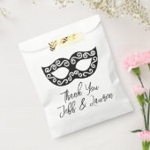 ヴェネツィアカーニバルマスクカスタムウェディング フェイバーバッグ (封をした状態)