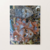 ヴェネツィアカーニバルマスクパズル ジグソーパズル (縦)