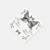 ヴェネツィアカーニバルマスクビクトリアンフラ華美リッシュ スタンダードカクテルナプキン (角)