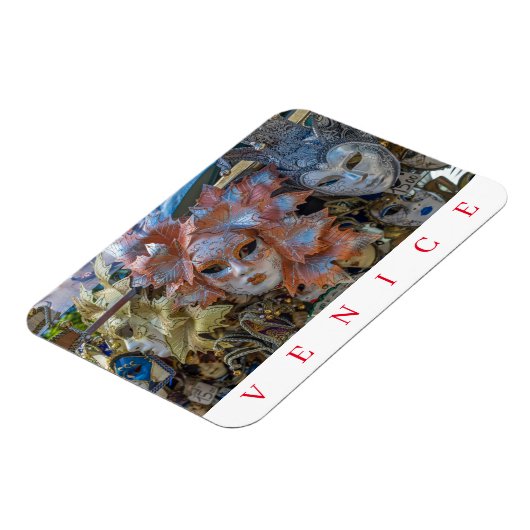 ヴェネツィアカーニバルマスク冷蔵庫用マグネット マグネット (左側)