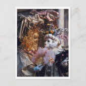 ヴェネツィアカーニバルマスク～イタリアンフェスティバル ポストカード (正面)