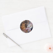 ヴェネツィアカーニバルマスク～イタリアンフェスティバル ラウンドシール (封筒)