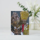 ヴェネツィアカーニバルマスク ポストカード (スタンド正面)