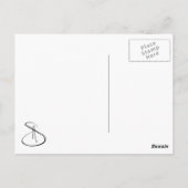 ヴェネツィアカーニバルマスク ポストカード (裏面)