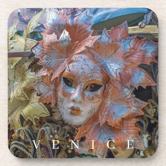 ヴェネツィアカーニバルマスクon display coasters コースター (正面)