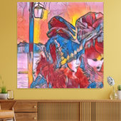 ヴェネツィアカーニバル キャンバスプリント (インサイチュ (リビング))