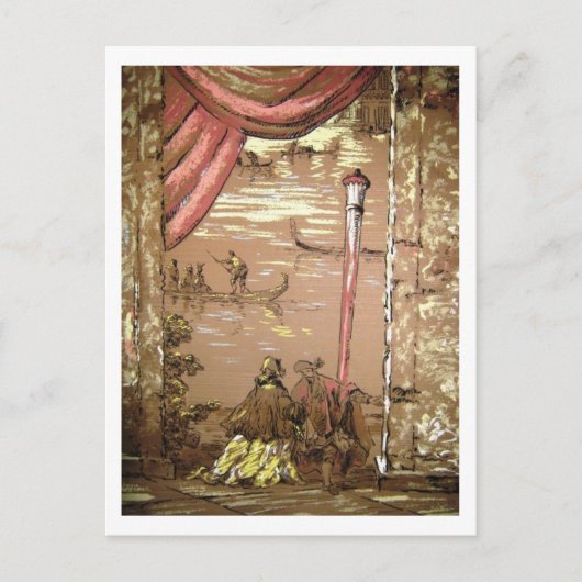 ヴェネツィアカーニバル ポストカード (正面)