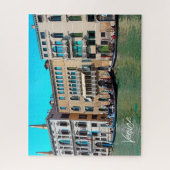 ヴェネツィアグランドカナルゴンドラカナルボーツ ジグソーパズル (縦)