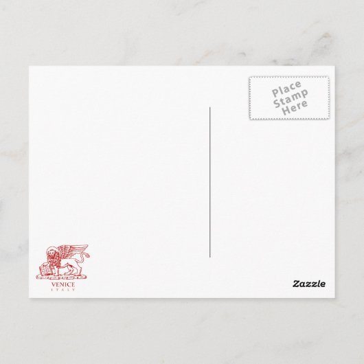 ヴェネツィアコートオブアームズ ポストカード (裏面)
