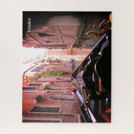 ヴェネツィアゴンドラに乗る運河イタリア ジグソーパズル