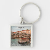 ヴェネツィアゴンドラシティカナルビュー キーホルダー (正面)