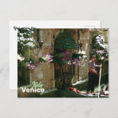 ヴェネツィアゴンドラ旅行お土産 ポストカード (正面/裏面)