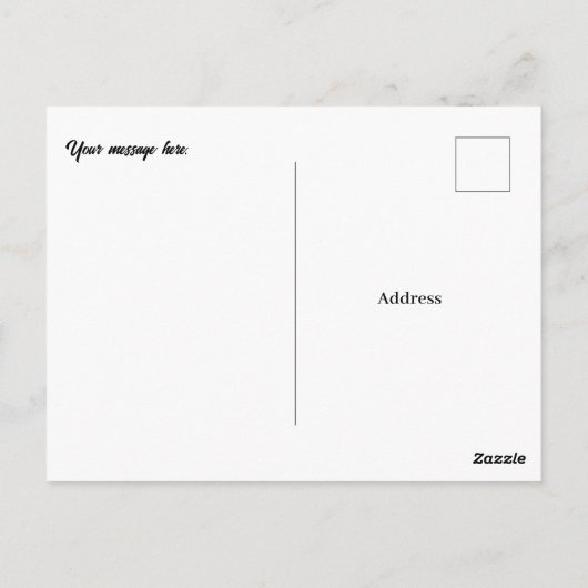 ヴェネツィアゴンドラ旅行お土産 ポストカード (裏面)