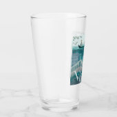 ヴェネツィアゴンドラ旅行休暇レトロポスト タンブラーグラス (右)