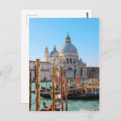 ヴェネツィアゴンドラ葉書 ポストカード (正面/裏面)