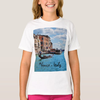 ヴェネツィアゴンドラItaly Europe Tシャツ