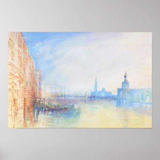 ヴェネツィアザムスオブザグランドカナルジョセフマロード ポスター (正面)