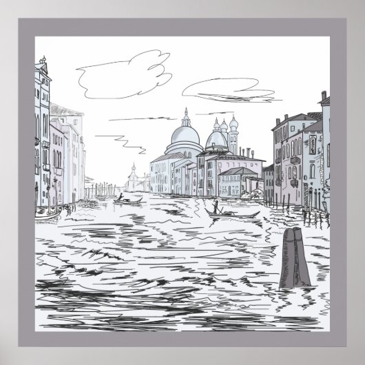 ヴェネツィアシティオンザウォーターシップ建物 ポスター (正面)