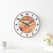 ヴェネツィアシンポンオリエント表現ヴィンテージディール ラージ壁時計 (ホーム)