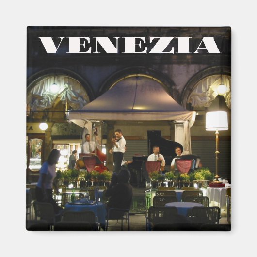 ヴェネツィアセントマルコスクエアマグネット マグネット (正面)