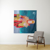 ヴェネツィアタペストリーのマスク タペストリー (インサイチュ(横))