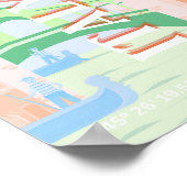 ヴェネツィアトラベルアート,イタリア,トラベルアート ポスター (角)