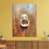 ヴェネツィアドアノッカー キャンバスプリント (インサイチュ (リビング))