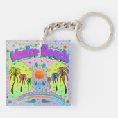 ヴェネツィアビーチカムディアキーチェーン キーホルダー (裏面)