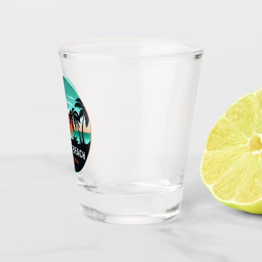 ヴェネツィアビーチカリフォルニアレトロサンセットデミディアズ60s ショットグラス (右)