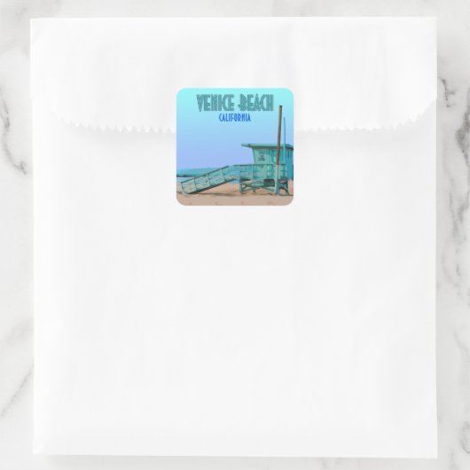 ヴェネツィアビーチカリフォルニアヴィンテージ スクエアシール (バッグ)