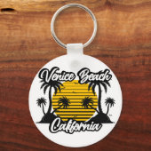 ヴェネツィアビーチカリフォルニア キーホルダー (裏面)