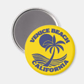 ヴェネツィアビーチカリフォルニア マグネット (正面/裏面)