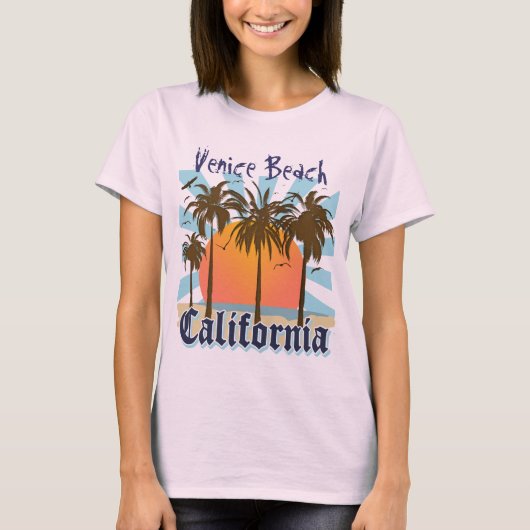 ヴェネツィアビーチカリフォルニア Tシャツ (正面)