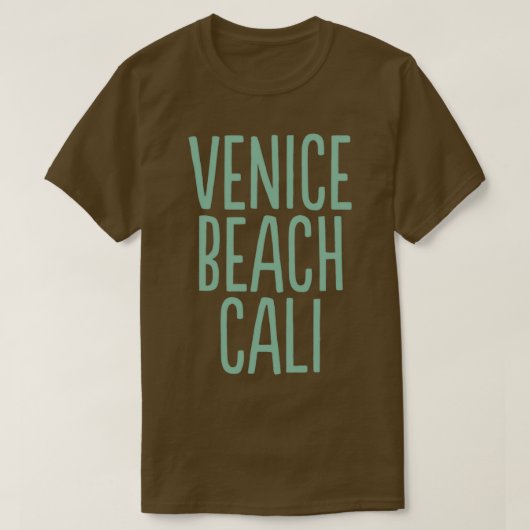 ヴェネツィアビーチカリフォルニアT Tシャツ (デザイン正面)