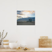 ヴェネツィアビーチサンセット ポスター (キッチン)