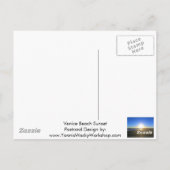 ヴェネツィアビーチサンセット ポストカード (裏面)