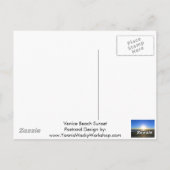ヴェネツィアビーチサンセット ポストカード (裏面)