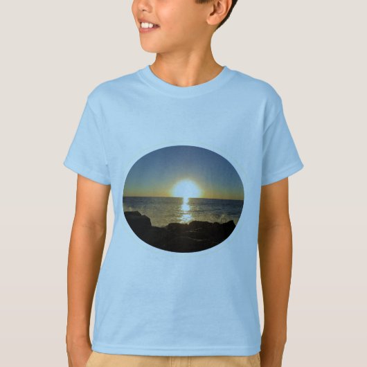 ヴェネツィアビーチサンセット Tシャツ (正面)