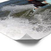 ヴェネツィアビーチサーフィン ポスター (角)