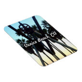 ヴェネツィアビーチスカイカリフォルニア記念写真マグネット マグネット (右側)