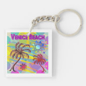 ヴェネツィアビーチハッピーアンドホープキーチェーン キーホルダー (裏面)