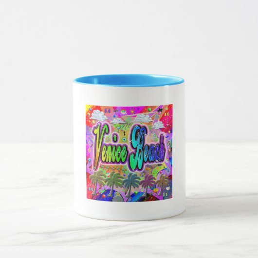 ヴェネツィアビーチビスタ表現マグ マグカップ (中央)