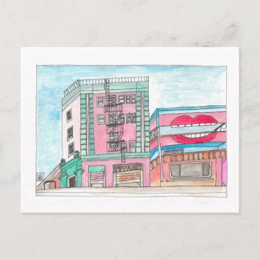 ヴェネツィアビーチボードウォーク#3 ポストカード (正面)