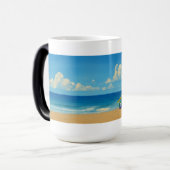 ヴェネツィアビーチレインボーライフガードスタンド モーフィングマグカップ (正面左)