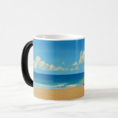 ヴェネツィアビーチレインボーライフガードスタンド モーフィングマグカップ (正面左)