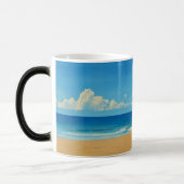 ヴェネツィアビーチレインボーライフガードスタンド モーフィングマグカップ (左)