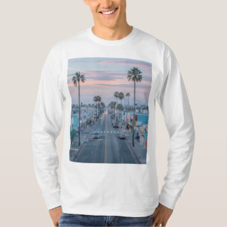 ヴェネツィアビーチ長袖 Tシャツ