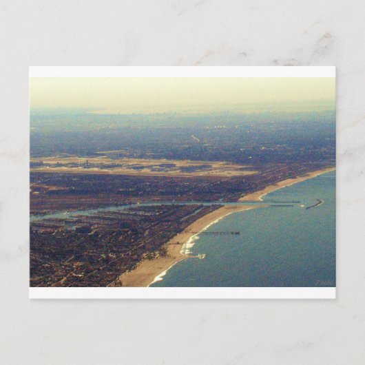 ヴェネツィアビーチ、マリーナデルレイLAX ポストカード (正面)