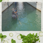 ヴェネツィアブリッジため息ビューティータオル キッチンタオル (折り畳み)