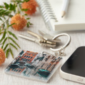 ヴェネツィアボート キーホルダー (正面右)